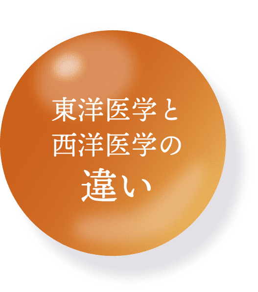 東洋医学と西洋医学の違い